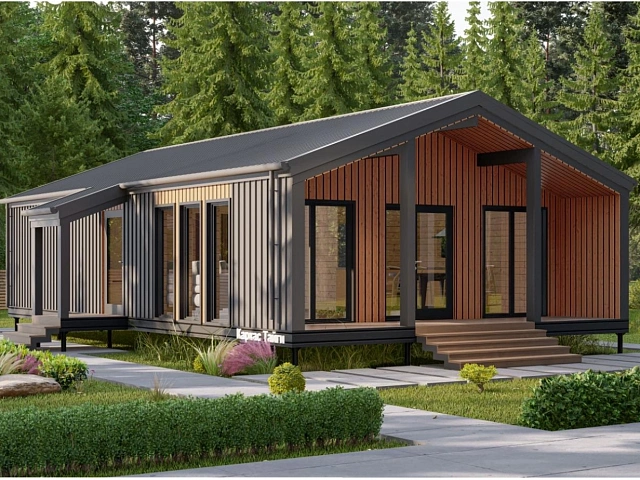 Дом "БАРН" 87 м²